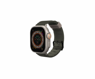 Řemínek Skinarma Shokku Apple Watch 49/45/44 mm olivová/t...