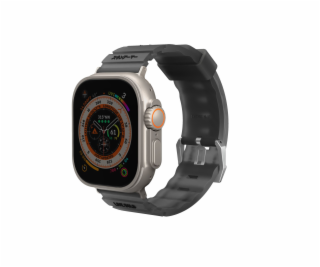 Řemínek pro Apple Watch Skinarma Shokku 49/45/44 mm kouř/...