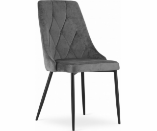 Leobert Židle IMOLA - tmavě šedý samet x 1