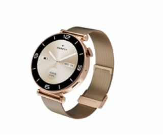 Garett Smartwatch Rose Gold Mesh steel