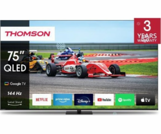 Thomson 75QG7C14 - Google TV 75  QLED Pro, 4K, 144 Hz, 4x...