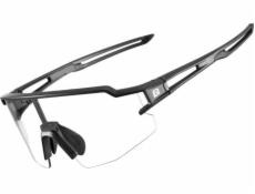 RockBros Fotochromatické cyklistické brýle s UV 400 UVA a UVB filtry, černé