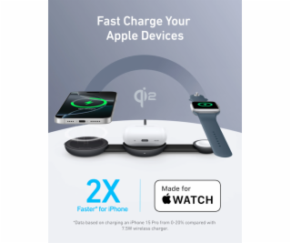 Anker nabíječka ANKER MagGo Wireless Charging Station 3 v...