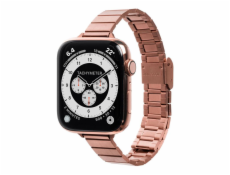 LAUT řemínek Links Petite pro Apple Watch 42/44/45mm - Rose Gold
