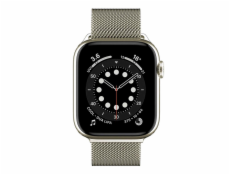 SwitchEasy řemínek Mesh Stainless Steel pro Apple Watch 44/45/46mm - Starlight