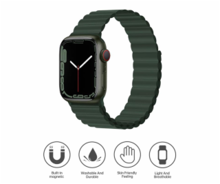 Deví řemínek Deluxe Series Sport3 Silicone Magnet Band 44...