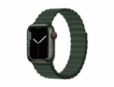 Deví řemínek Deluxe Series Sport3 Silicone Magnet Band 40/41/42mm - Sequoia