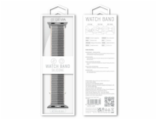 Deví řemínek Nylon Braided Two-Tone Loop pro Apple Watch 44/45/46mm - Lilac