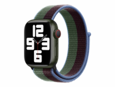 Deví řemínek Nylon Braided Two-Tone Loop pro Apple Watch 44/45/46mm - Eucalyptus Green