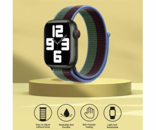 Deví řemínek Nylon Braided Two-Tone Loop pro Apple Watch ...