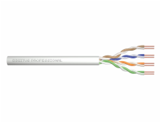 Inštalačný dátový komunikačný kábel cat.5e, U/UTP, Eca, pevný, AWG 24/1, PVC, 305m, sivý, kartón
