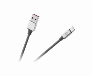 Kabel REBEL RB-6011-200-B USB 3.0/USB-C 2m Black