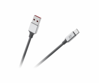 Kabel REBEL RB-6011-100-B USB 3.0/USB-C 1m Black