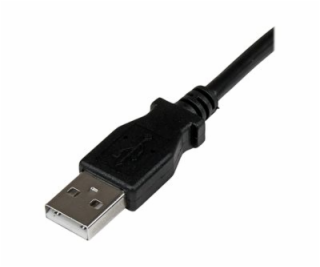 StarTech.com 2m USB 2.0 A to Right Angle B Cable Cord - 2...