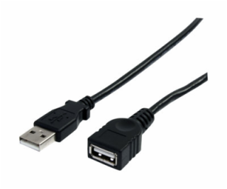 StarTech.com 6 ft Black USB 2.0 Extension Cable A to A - ...