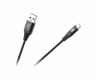 Kabel REBEL RB-6000-100-B USB/Micro USB 1m Black