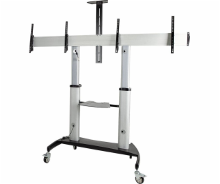 StarTech.com Dual TV Cart for 37-60in VESA TVs up to 110l...