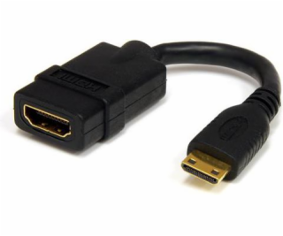 StarTech.com 5in Mini HDMI to HDMI Adapter, 4K High Speed...