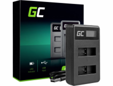 Green Cell Nabíječka baterií AHBBP-501 pro GoPro AHDBT-501, Hero 5 Hero 6 Hero 7 HD Černá Bílá Stříbrná Edition (4.35V 2.5W 0.6A)