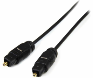 StarTech.com 15 ft Thin Toslink Digital Optical SPDIF Aud...