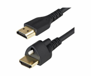 StarTech.com 2m (6ft) HDMI Cable with Locking Screw, 4K 6...
