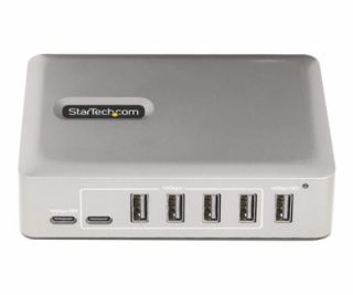 StarTech.com 7-Port USB-C Hub, 5x USB-A + 2x USB-C, Self-...