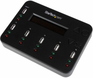 StarTech.com Standalone 1:5 USB Flash Drive Duplicator an...