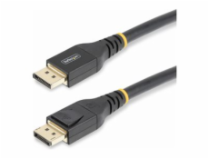 StarTech.com 50ft (15m) VESA-Certified Active DisplayPort 1.4 Cable, DP8K w/HBR3/HDR10/MST/DSC 1.2/HDCP 2.2, 8K 60Hz, 4K 120Hz Video - Active DP 1.4 Cable M/M (DP14A-15M-DP-CABLE) - Kabel DisplayPort 