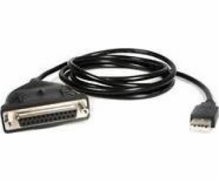 StarTech.com 6 ft / 2m USB to DB25 Parallel Printer Adapt...