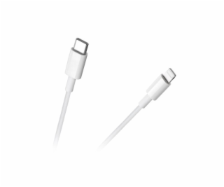 Kabel REBEL RB-6009-100-W USB-C/Lightning 1m White