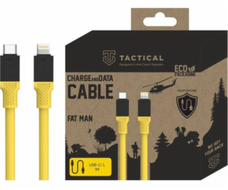 Tactical Fat Man Cable USB-C/Lightning 1m Yellow