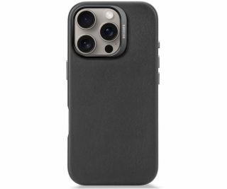 Decoded Leather Backcover iPhone 16 Pro Black