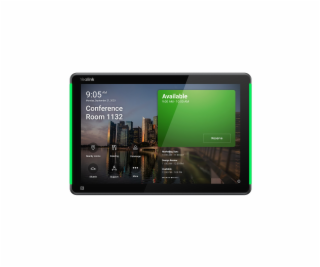Yealink Room Panel Plus, 10.1  LCD, PoE, Wi-Fi, NFC