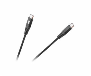 Kabel REBEL RB-6003-100-B  USB-C/USB-C 1m Black