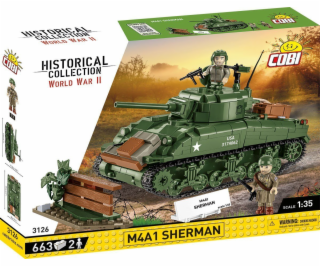 M4A1 Sherman 663 bloků Cobi Klocki