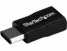 StarTech.com USB C to USB Micro B - USB Type C to USB M / F - USB 2.0 - USB C Connector - USB-C to USB Micro B Adapter (USB2CUBADP) - USB adaptér - 24 pin USB-C (M) do Micro USB typ B (F) - USB 2.0 - 