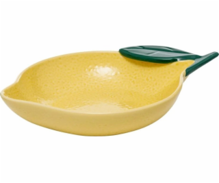 Atmosphera Miska, keramický talíř Citron 31 cm