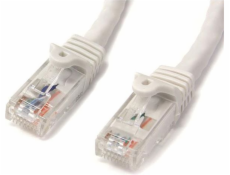 StarTech.com 1m CAT6 Ethernet Cable, 10 Gigabit Snagless RJ45 650MHz 100W PoE Patch Cord, CAT 6 10GbE UTP Network Cable w/Strain Relief, White, Fluke Tested/Wiring is UL Certified/TIA - Category 6 - 2