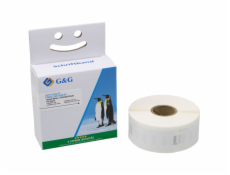 G&G Etiketten 25mm x 54mm sw-ws Komp. m. Dymo 11352/ s0722520