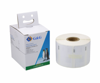 G&G Etiketten 32mm x 57mm sw-ws Komp. m. Dymo 11354/ s072...
