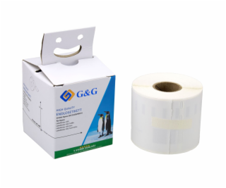 G&G Etiketten 54mm x 101mm sw-ws Komp. m. Dymo S0722430/ ...