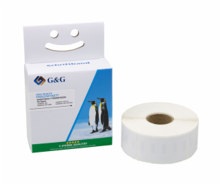 G&G Etiketten 19mm x 51mm sw-ws Komp. m. Dymo 11355/ S072...