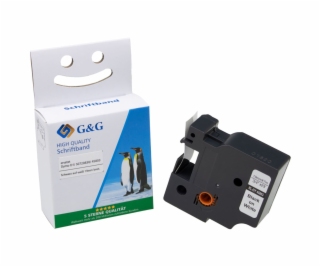 G&G Schriftband 19mm x 7m sw-ws Komp. m. Dymo D1/ 45803/ ...