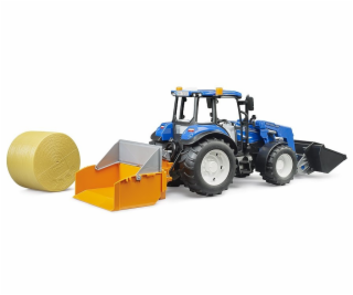 Bruder Traktor New Holland T5.120 s čelním nakladačem, ko...