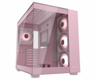 COUGAR PC skříň FV150 RGB Pink Mid tower Dual-Chamber ATX...