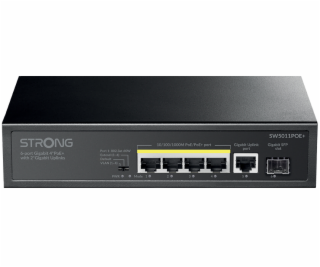 STRONG switch SW8010POE+/ 8x port Gigabit POE+/ 2x Ggabit...