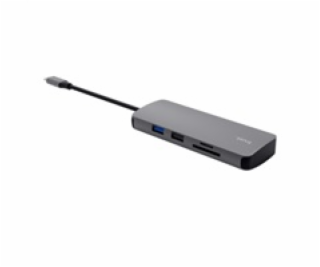 TRUST Dokovací stanice DALYX USB-C, 8v1, HDMI, RJ45, 2xUS...