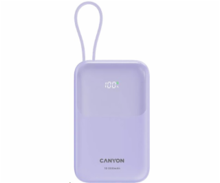 CANYON Power Bank PB-101, 10000mAh PD22.5W, purple