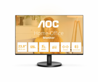 AOC/24B3QA2/23,8 /IPS/FHD/120Hz/1ms/Black/3R