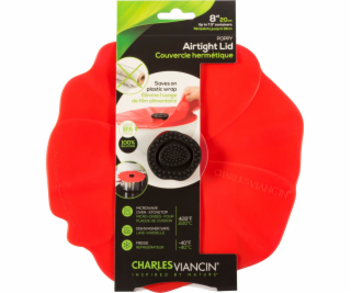 Charles Viancin Poppy 20 cm Silikon-Deckel Rot